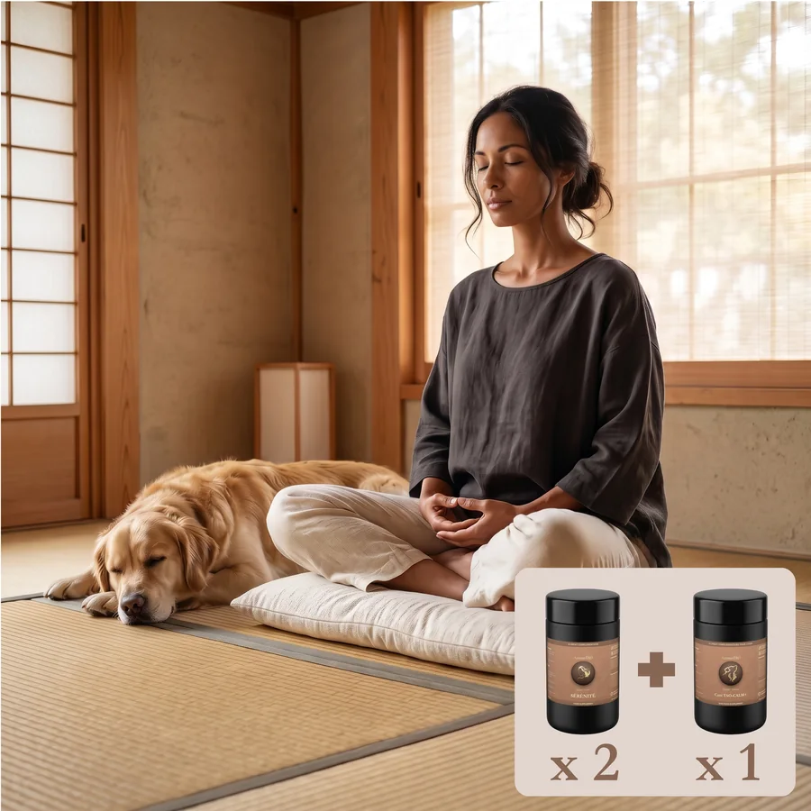 Pack Duo Sérénité - une formule pour vous, une pour votre chien