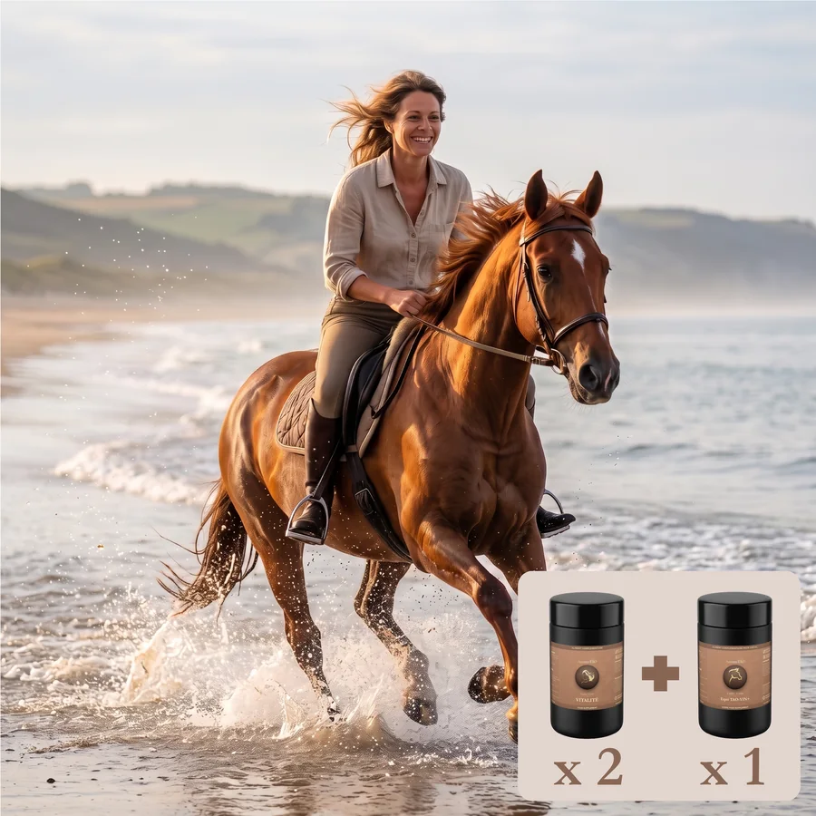 Pack Duo Vitalité - une formule pour vous, une pour votre cheval