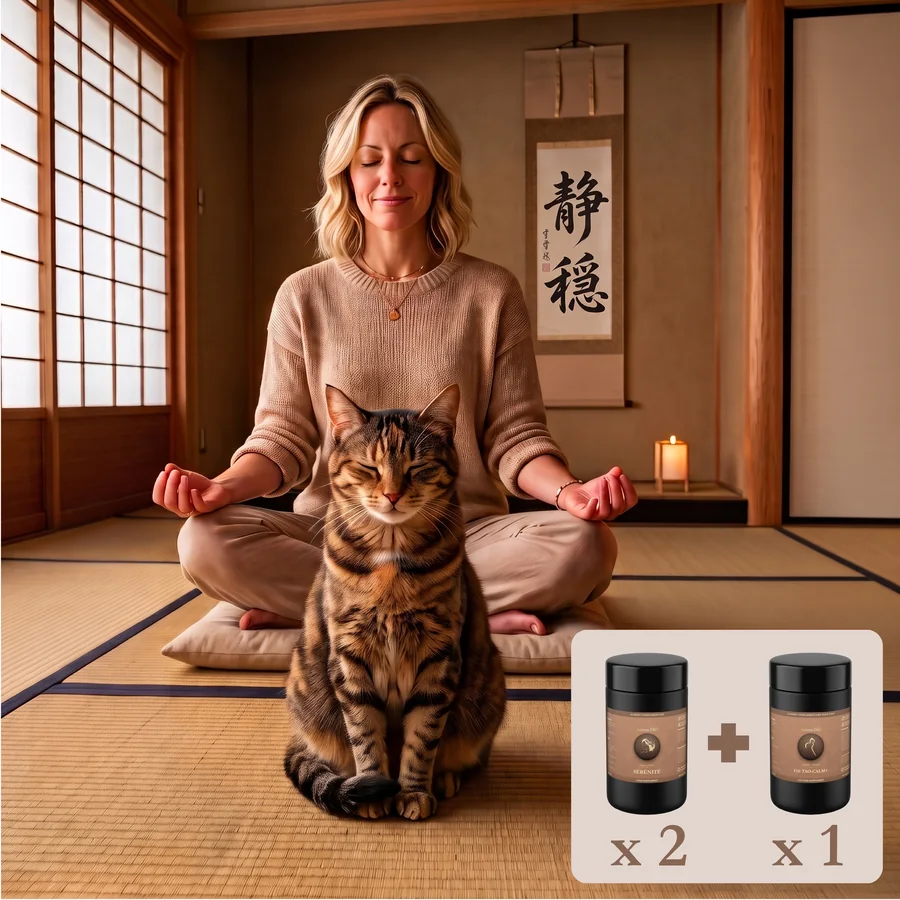 Pack Duo Sérénité - une formule pour vous, une pour votre chat