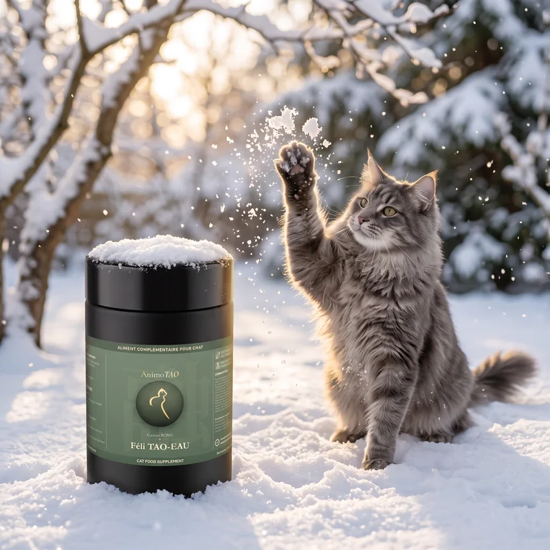 Féli TAO-EAU - résistance à l'hiver, yeux, mobilité - pour chat