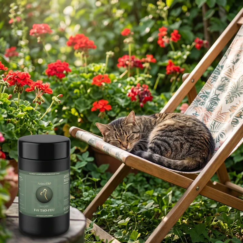 Féli TAO-FEU - énergies YIN, résistance à la chaleur - pour chat